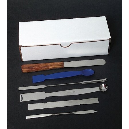 United Scientific Set Of 6 Spatulas/Spoons SPATST6