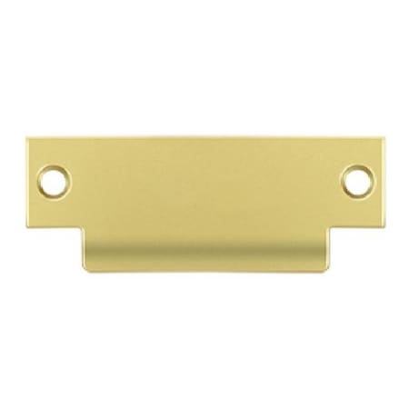 Deltana T- Strike, 4 7/8" X 1-1/4", Without Hole Bright Brass SPBDB478U3