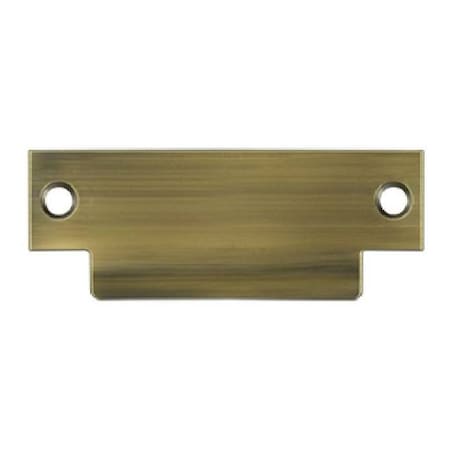 Deltana T- Strike, 4 7/8" X 1-1/4", Without Hole Antique Brass SPBDB478U5