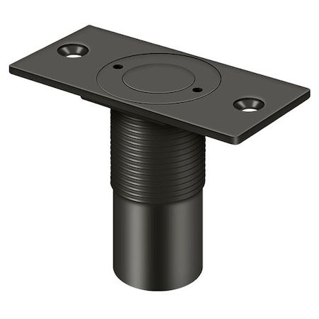 Deltana Dust Proof Strike, Adjustable, 2-7/8" X 1-3/8" Oil Rubbed Bronze SPDP278U10B