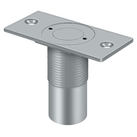 Deltana Dust Proof Strike, Adjustable, 2-7/8" X 1-3/8" Satin Chrome SPDP278U26D