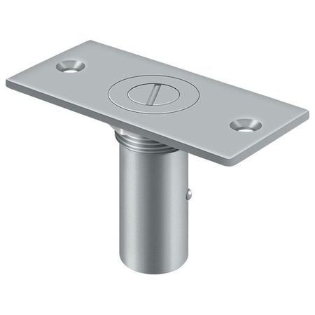 Deltana Dust Proof Strike With Safety Lock Satin Chrome SPDP35SU26D