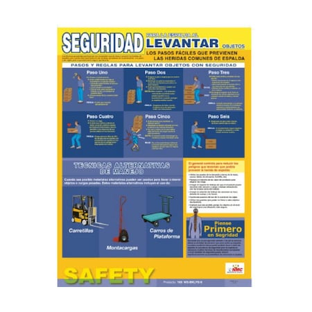 Nmc Back Lifting Safety Spanish SPPST001