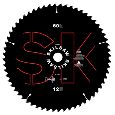 Skil Circular Saw Blade, 12", 60T SPT1010