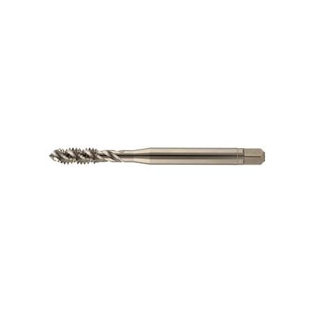 YMW TAPS Spiral Flute Tap, 1/2"-13, UNC, 4 Flutes, TICN SSU08R3NEB-TICN