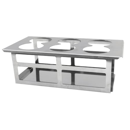 Tablecraft Squeeze Bottle Template, Holds 6, 16OZ SQH6