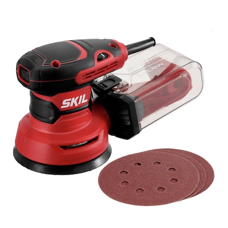 Skil Random Orbital Sander, 5", 2.8 A, 3.44 lb SR211601