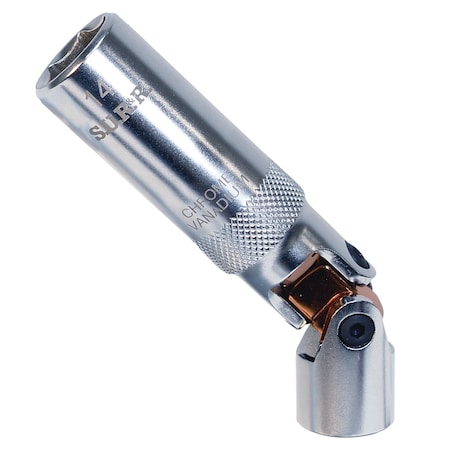 Sur&R Spring Return Spark Plg Socket, 3/8in Drv, SRSP14 SRSP14