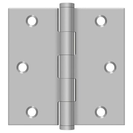 DELTANA Satin Stainless Steel Door and Butt Hinge SS33U32D-R