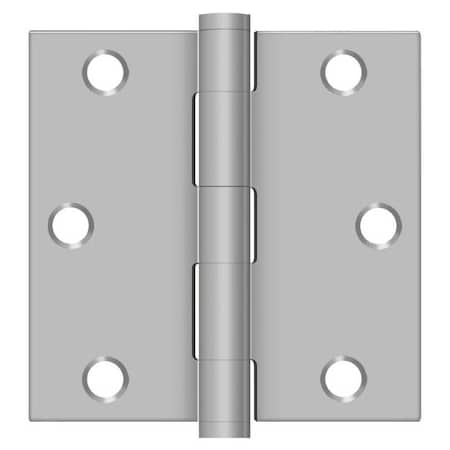 Deltana Satin Stainless Steel Square Hinge SS35U32D-R