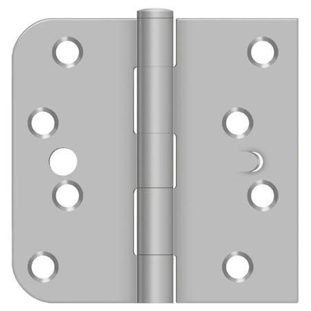 Deltana Satin Stainless Steel Door and Butt Hinge SS44058TA32D-LH