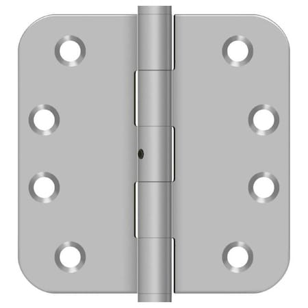 Deltana Satin Stainless Steel Door and Butt Hinge SS44R5U32D-RN