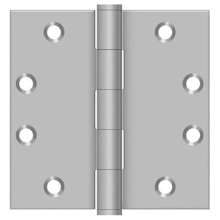 Deltana Satin Stainless Steel Square Hinge SS45U32D