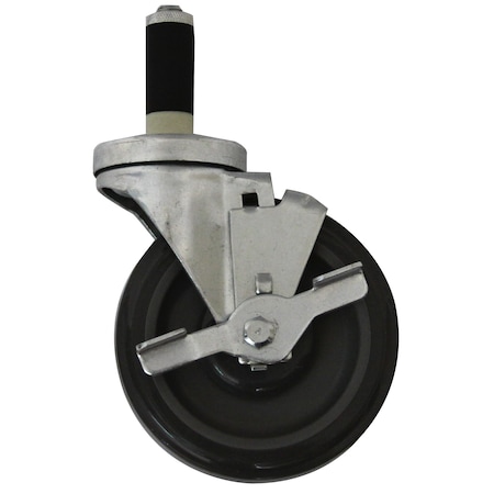 Technibilt Shelving Systems Stem Caster w/Brake, Expandable, 5 SSC5CB