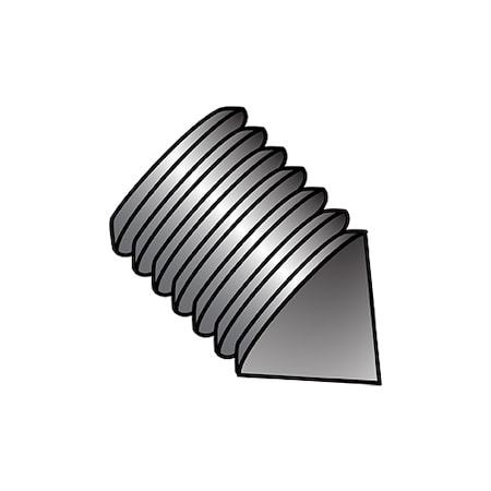 Zoro Select 10-32X1/4 FINE SOCKET SET SCR CONE PLAIN, PK100 1104SSN