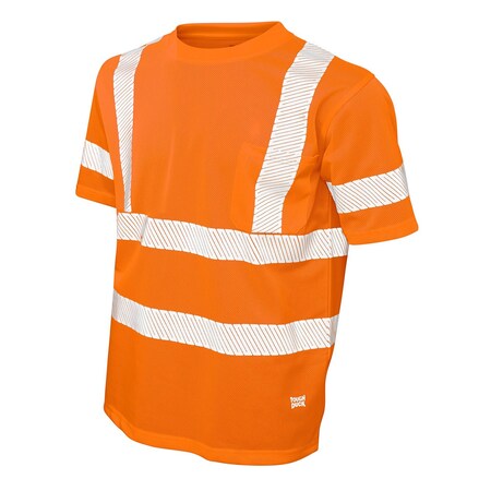 Tough Duck Men's Micro Mesh Short Sleeve Safety T-Shirt with Pocket (ST071) (203817)