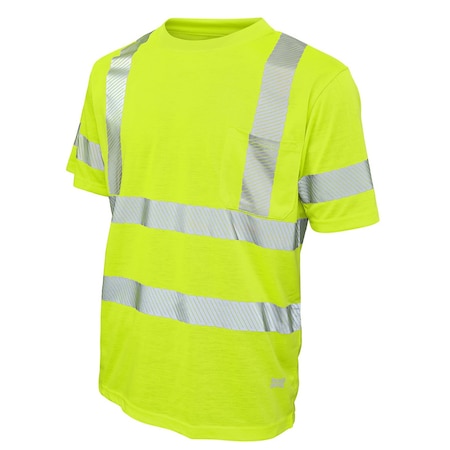 Tough Duck Men's Polyester Jersey Short Sleeve Safety T-Shirt (ST121) (204000)