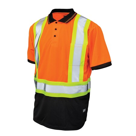 Tough Duck Short Sleeve Safety Polo Shirt, ST171-FL ST171