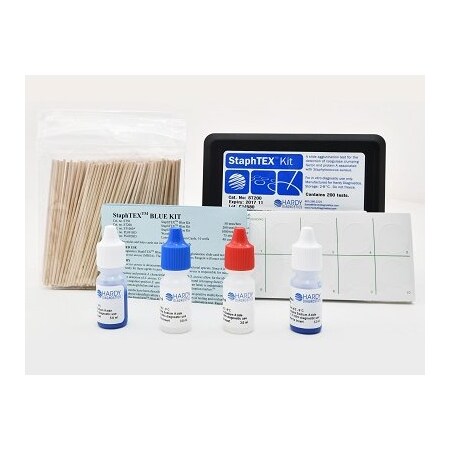 Hardy Diagnostics Staphtex Blue Hdx 200 Tests R ST200