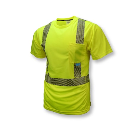 Radians Radians ST31-2 Short Sleeve Cooling T-Sh, Type R Class 2, Type R Class 2, Hi-Vis Green, 4X ST31-2PGS-4X