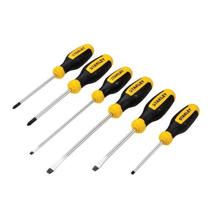 STANLEY Screwdriver Set, Black STHT60025