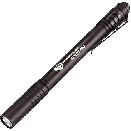 Streamlight Stylus Pro Black Penlight W/ White Led STL66118