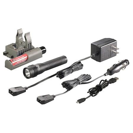 Streamlight Strion Hl 120/Dc Piggyback-Blk 74778