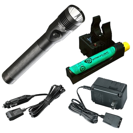 Streamlight Stinger Ds Led Hl Rechargeable Flashlight W/ Ac/Dc/Piggyback Cha STL75458