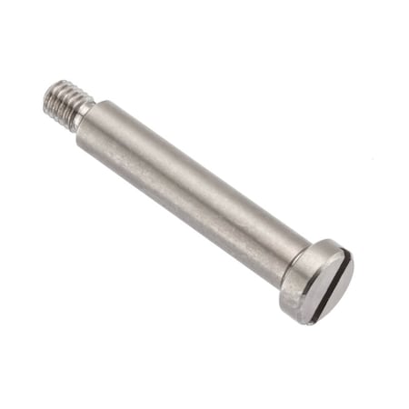 Ampg Shoulder Screw, 6g Thr Sz, 4mm Thr Lg, 20 mm Shoulder Lg, 18-8 Stainless Steel STR401M4X20S