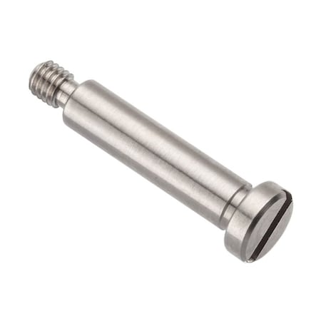 Ampg Shoulder Screw, 6g Thr Sz, 4mm Thr Lg, 16 mm Shoulder Lg, 316 Stainless Steel STR402M4X16S