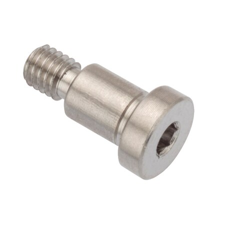 Ampg Shoulder Screw, 6g Thr Sz, 4mm Thr Lg, 5 mm Shoulder Lg, 316 Stainless Steel STR402M4X5