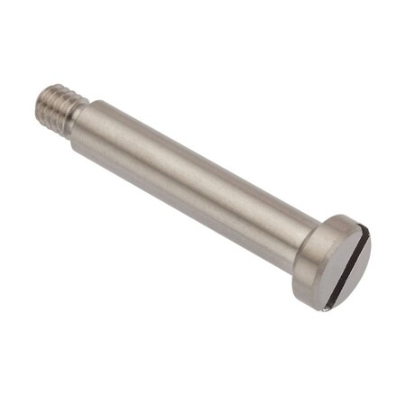 Ampg Shoulder Screw, 6g Thr Sz, 5mm Thr Lg, 25 mm Shoulder Lg, 316 Stainless Steel STR402M5X25S-ST