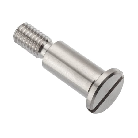 Ampg Shoulder Screw, 6g Thr Sz, 11mm Thr Lg, 12 mm Shoulder Lg, 316 Stainless Steel STR402M8X12UL