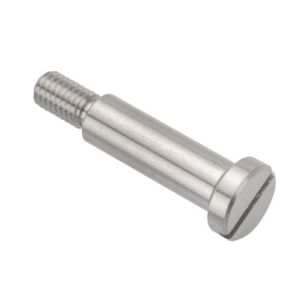 Ampg Shoulder Screw, 6g Thr Sz, 11mm Thr Lg, 25 mm Shoulder Lg, 316 Stainless Steel STR402M8X25S