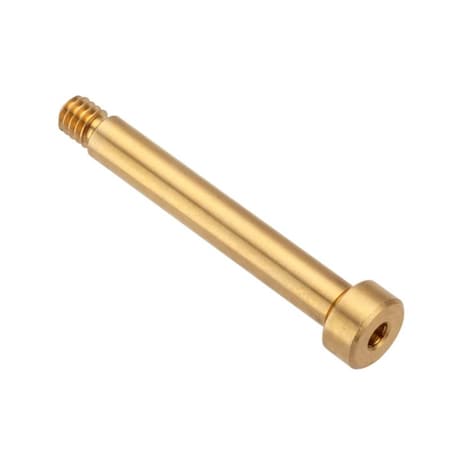 Ampg Shoulder Screw, 2A Thr Sz, 3/16 Thr Lg, 1-1/4 in Shoulder Lg, Brass STR55031C20