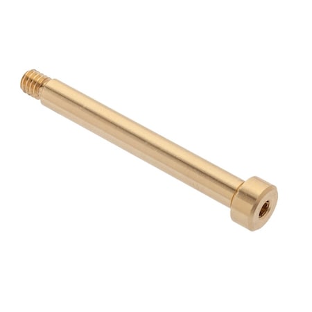 Ampg Shoulder Screw, 2A Thr Sz, 3/16 Thr Lg, 1-1/2 in Shoulder Lg, Brass STR55031C24