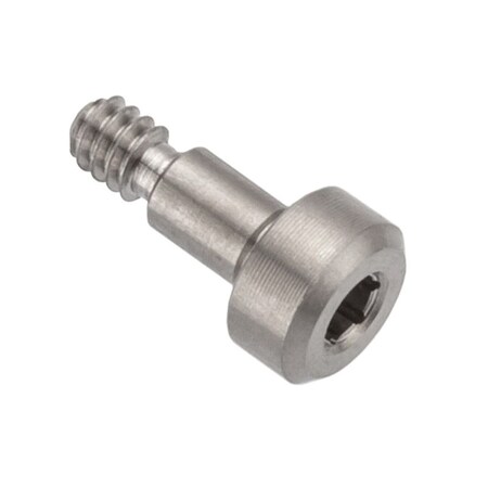 Ampg Shoulder Screw, 2A Thr Sz, 5/32 Thr Lg, 3/16 in Shoulder Lg, 18-8 Stainless Steel STR55218C03
