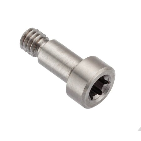 Ampg Shoulder Screw, 2A Thr Sz, 3/16 Thr Lg, 5/16 in Shoulder Lg, 18-8 Stainless Steel STR55231C05