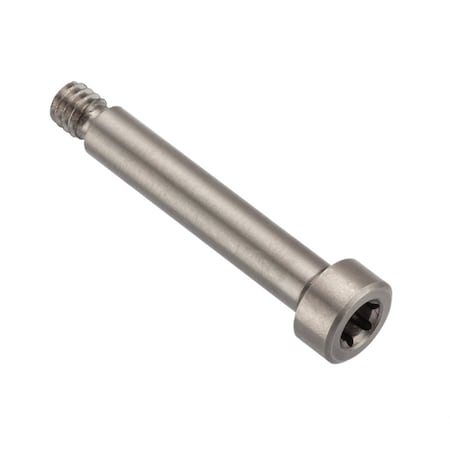 Ampg Shoulder Screw, 2A Thr Sz, 3/16 Thr Lg, 1 in Shoulder Lg, 18-8 Stainless Steel STR55231C16