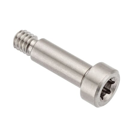 Ampg Shoulder Screw, 2A Thr Sz, 3/16 Thr Lg, 1/2 in Shoulder Lg, 316 Stainless Steel STR55331C08