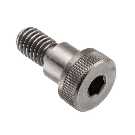 Ampg Shoulder Screw, 3/8"-16 Thr Sz, 5/8 Thr Lg, 3/8 in Shoulder Lg, 18-8 Stainless Steel STR60112C06-2