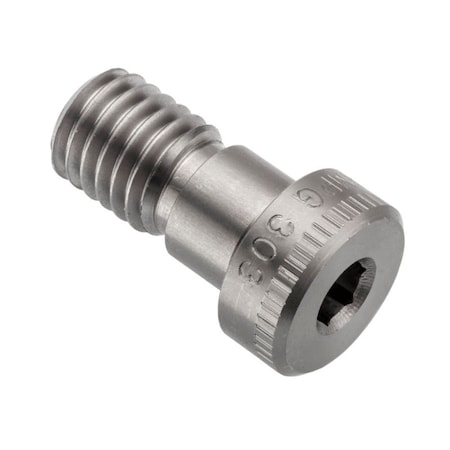 Ampg Shoulder Screw, 1/2"-13 Thr Sz, 5/8 Thr Lg, 3/8 in Shoulder Lg, 18-8 Stainless Steel STR60112C06-OST