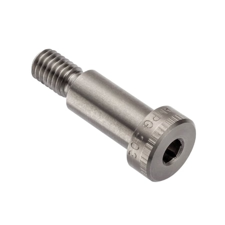 Ampg Shoulder Screw, 3A Thr Sz, 5/8 Thr Lg, 1 in Shoulder Lg, 18-8 Stainless Steel STR60112C16
