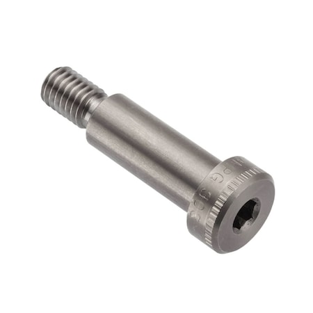 Ampg Shoulder Screw, 3A Thr Sz, 5/8 Thr Lg, 1-1/4 in Shoulder Lg, 18-8 Stainless Steel STR60112C20