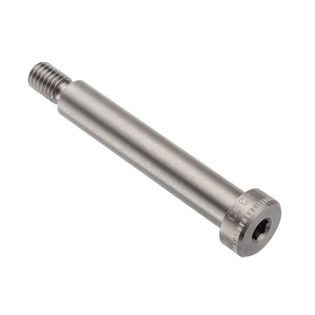 Ampg Shoulder Screw, 3A Thr Sz, 5/8 Thr Lg, 2-3/4 in Shoulder Lg, 18-8 Stainless Steel STR60112C44