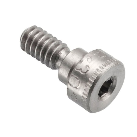 Ampg Self-Locking Shoulder Screws, 3A Thr Sz, 1/4 in Thr Lg, 1/8 in Shoulder Lg, 18-8 Stainless Steel STR60114C02-PATCH