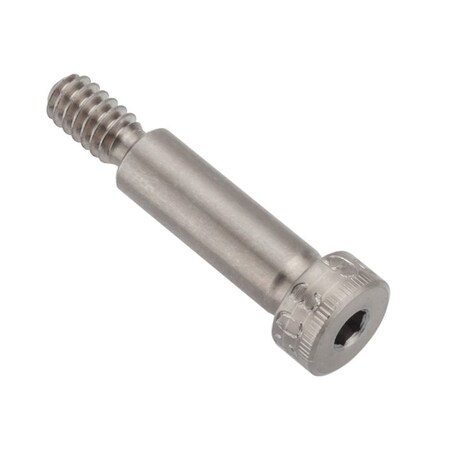 Ampg Shoulder Screw, 3A Thr Sz, 3/8 Thr Lg, 13/16 in Shoulder Lg, 18-8 Stainless Steel STR60114C13