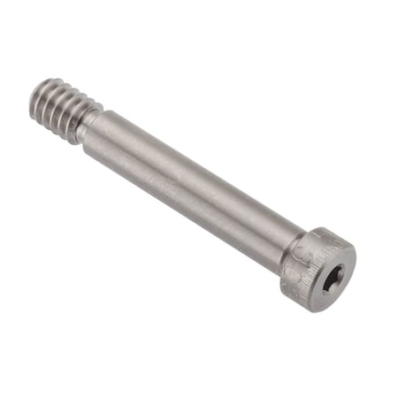 Ampg Shoulder Screw, 1/4"-20 Thr Sz, 3/8 Thr Lg, 1-1/4 in Shoulder Lg, 18-8 Stainless Steel STR60114C20-OST