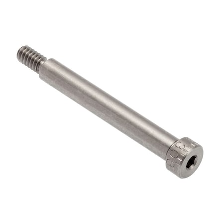 Ampg Shoulder Screw, 3A Thr Sz, 3/8 Thr Lg, 1-3/4 in Shoulder Lg, 18-8 Stainless Steel STR60114C28