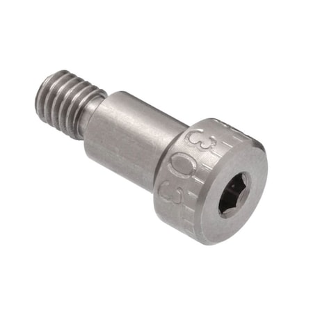 Ampg Shoulder Screw, 3A Thr Sz, 1/4 in Thr Lg, 11/32 in Shoulder Lg, 18-8 Stainless Steel STR60114F05.5